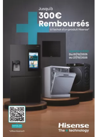 Prospectus MDA PERONNAS : Hisense Jusqu'à 300€ remboursés