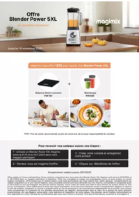 Prospectus Connexion MAURIAC : Magimix vous offre 125€ pour l’achat d’un Blender Power 5XL