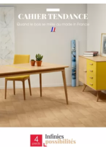Prospectus 4 Pieds : CAHIER TENDANCE