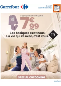 Prospectus Carrefour Drive BELLEVILLE SUR SAONE : TEXTILE COCOONING