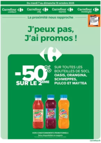 Prospectus Carrefour Drive Nantes : J'PEUX PAS J'AI PROMOS DU 7 AU 19 OCTOBRE !