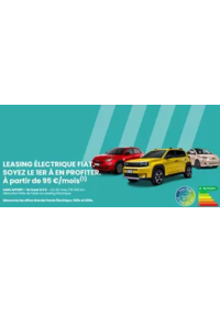 Prospectus Fiat MAREUIL LES MEAUX : À partir de 95 € / mois (1) SANS APPORT, 1er loyer à 0 €.
