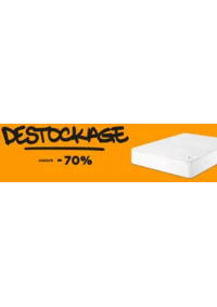 Prospectus Le Roi du Matelas Wittenheim : Offre Destockage jusqu'à -70%