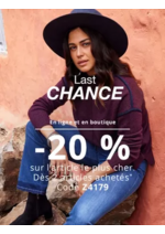 Promos et remises  : Last Chance -20 %