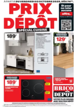 Prospectus Brico Dépôt : Spécial cuisine
