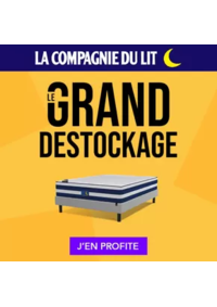 Prospectus La Compagnie du lit Sainte Geneviève des Bois : Jusqu’au 7 octobre, profitez de prix réduits sur les plus grandes marques de literie.