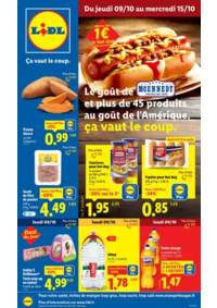 Prospectus Lidl ALBI 233-239 avenue Gambetta : Tout l'esprit de l'Amérique vous attend avec la gamme McEnnedy chez Lidl