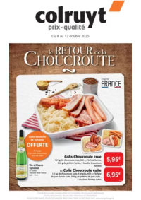Prospectus Colruyt POLIGNY : Le retour de la choucroute