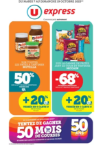 Prospectus U Express : Quinzaine Commerçante