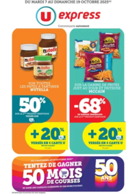 Prospectus U Express : Quinzaine Commerçante