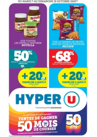 Prospectus Hyper U SAINTES : Quinzaine Commerçante