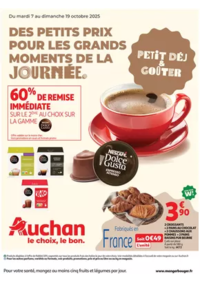 Prospectus Auchan DARDILLY : Des petits prix pour les grands moments de la journée