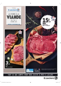 Prospectus E.Leclerc VANDOEUVRE LES NANCY : FOIRE A LA VIANDE 2
