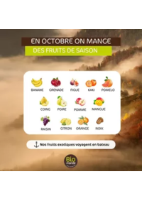 Prospectus Biomonde : Octobre fruits & legumes