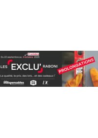Prospectus RABONI Paris : Les exclu' Raboni