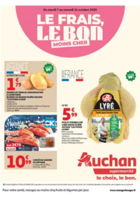 Prospectus Auchan Supermarché Saint-Germain-lès-Corbeil : Le frais, le bon moins cher