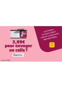 Prospectus Point Relais Mondial Relay - AHUN : Avec Mondial Relay, envoyez des colis directement à vos proches !