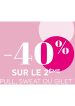 Prospectus Jennyfer : -40% sur le 2ème pull, sweat ou gilet femme