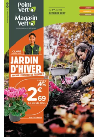 Prospectus Point Vert COLOMBEY-LES-BELLES : JARDIN D'HIVER ENCORE LE MOMENT DE PLANTE !
