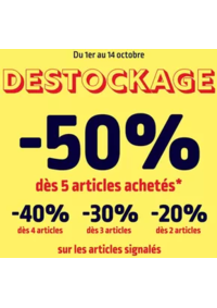 Prospectus Kiabi LONS : -50% dès 5 articles