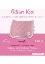 Promos et remises  : Octobre Rose : Tapis et Tour de cou Pénélope