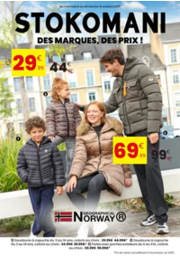 Prospectus Stokomani Nœux-les-Mines : Stokomani des marques, des prix !