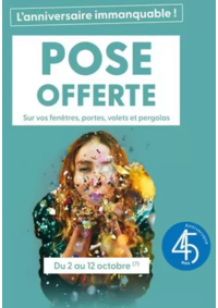 Prospectus Tryba MEYZIEU 6 rue de Bretagne : POSE OFFERTE