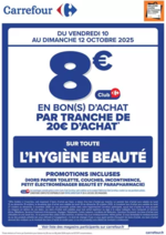 Prospectus Carrefour : OPÉRATION BON(S) D’ACHAT HYGIÈNE BEAUTÉ