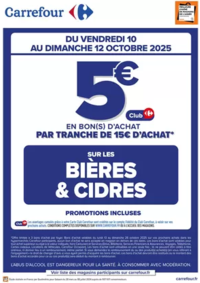 Prospectus Carrefour city Charleville-Mézières : OPÉRATION BON(S) D’ACHAT BIÈRES ET CIDRES