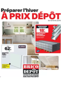 Prospectus Brico Dépôt MONTBELIARD : Préparer l’hiver à prix dépôt !