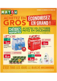 Prospectus Supermarchés Match Charleville - Mézières : ACHETEZ EN GROS ÉCONOMISEZ EN GRAND !