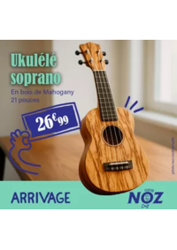 Prospectus Noz Saint Dié des Vosges : Ukulélé soprano