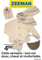 Promos et remises  : Cette semaine : tout est doux, chaud et confortable