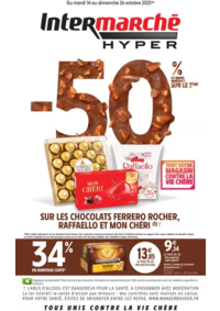 Prospectus Intermarché Hyper ARGENTAN : GEN OCTOBRE 1 + CAHIER REGION