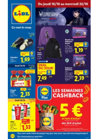 Prospectus Lidl ST NAZAIRE Route de la Villès Mollé : Préparez votre Halloween avec Lidl ! Découvez toutes nos offres maintenant
