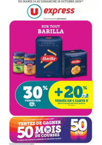 Prospectus U Express Egreville : Quinzaine Commerçante