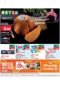 Prospectus Supermarchés Match Halluin : Fête du Charcutier et fromager