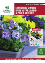 Prospectus Jardi E.Leclerc : TRAFIC JARDI AUTOMNE