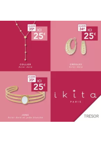 Prospectus Trésor Bijoux BAGNOLET : Catalogue Trésor Bijoux