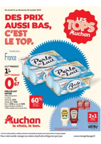 Prospectus Auchan SARCELLES Division Leclerc : Des prix aussi bas, c'est le top