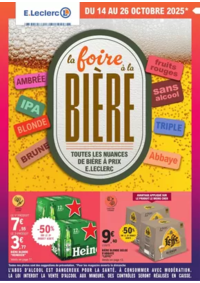 Prospectus E.Leclerc VILLEPARISIS : FOIRE A LA BIERE - MIXTE