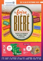 Prospectus E.Leclerc : FOIRE A LA BIERE - MIXTE