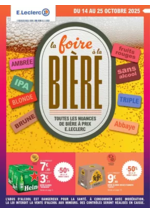 Prospectus E.Leclerc : FOIRE A LA BIERE - MIXTE