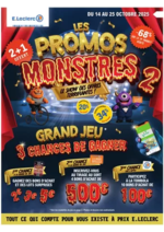 Prospectus E.Leclerc : PROMOS MONSTRES 2