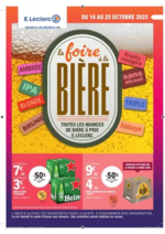 Prospectus E.Leclerc : FOIRE A LA BIERE - MIXTE