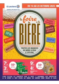 Prospectus E.Leclerc MONTMORILLON : FOIRE A LA BIERE - MIXTE
