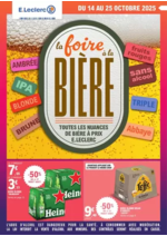 Prospectus E.Leclerc : FOIRE A LA BIERE - MIXTE