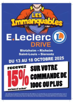 Prospectus E.Leclerc : Les Immanquables #3