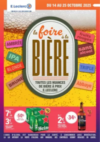 Prospectus E.Leclerc : FOIRE A LA BIERE - MIXTE