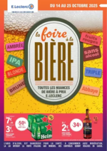 Prospectus E.Leclerc : FOIRE A LA BIERE - MIXTE